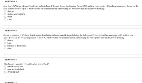 Solved igest(Use figure 1) We have found fossils that | Chegg.com 