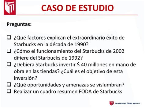 Caso De Estudio Starbucks Ppt