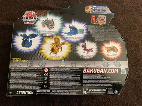 Bakugan Evolutions Battle Strike Pack 6 Including Warrior Whale Blitz