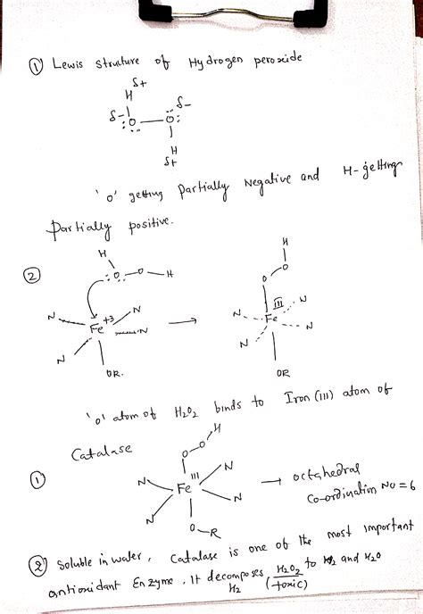 [Solved] Below is the Lewis structure of hydrogen peroxide. Given that ...