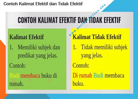 Kalimat Non Efektif: Rahasia Meningkatkan Kualitas Komunikasi