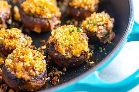 Cheese Stuffed Mushrooms Recipe