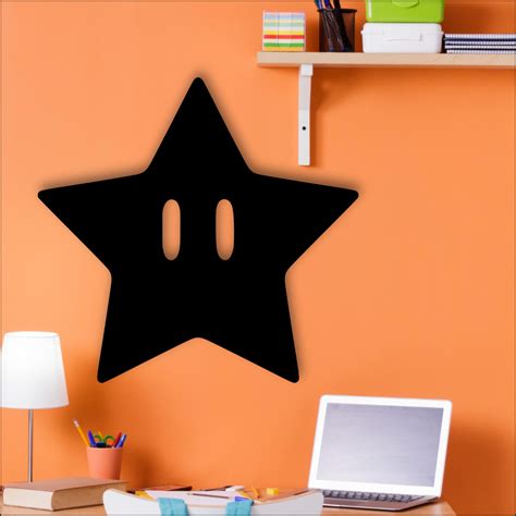 STL file Mario Bros star wall decoration・3D print design to download・Cults