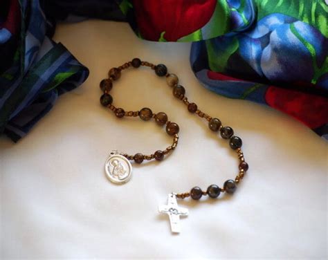 Chaplet Of Saint Francis Of Assisi Etsy