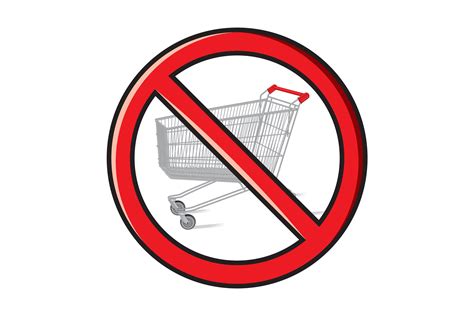 No Shopping Carts Allowed Graphic by rasol.designstudioCreative Fabrica