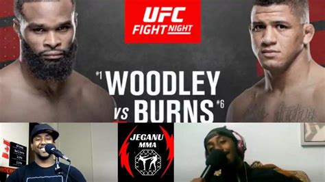 UFC Fight Night Woodley VS Burns Predictions JEGANUMMA 5 YouTube