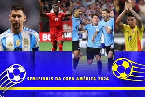 Semifinais da Copa América 2024 Tudo sobre os Classificados