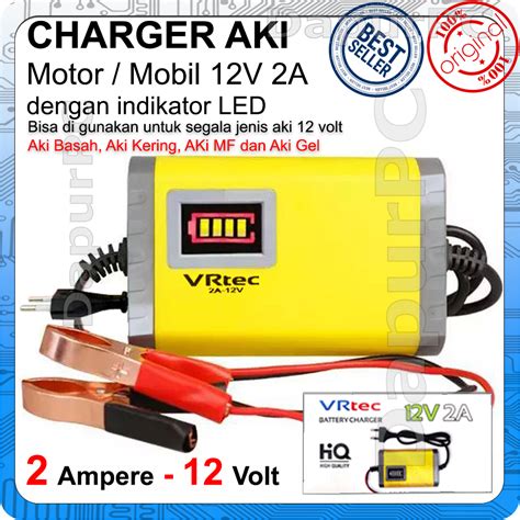 Jual Charger Aki Otomatis Smart Intelligent Auto Repair Mobil Motor