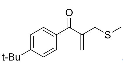 1 对叔丁苯基 2 甲基硫甲基丙 2 烯 1 酮 1 4 tert butyl phenyl 2 methylthiomethyl