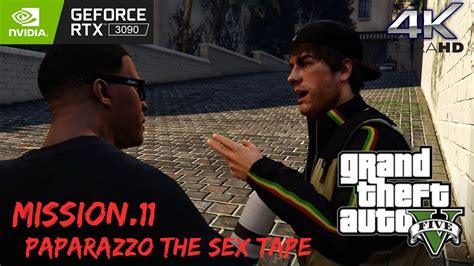 Grand Theft Auto V Mission Paparazzo The Sex Tape Youtube