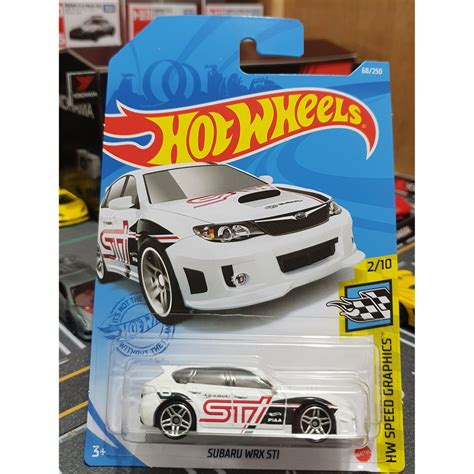 Hot Wheels Subaru Wrx Sti Hw Spees Graphics Shopee Singapore
