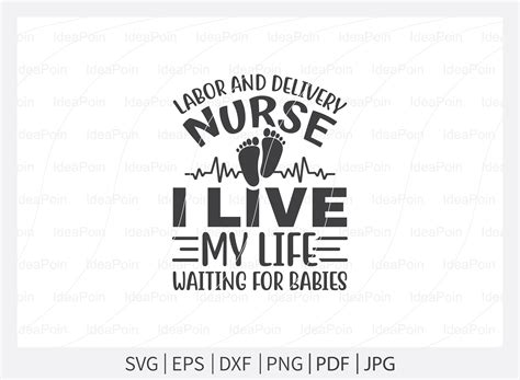 Nurse Svg Labor And Delivery Nurse Nurse Svg Bundle Nurse Etsy