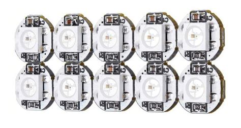 100pçs Led Rgb Chip Endereçável Ws2812b Smd5050 5v Arduíno Mercado Livre