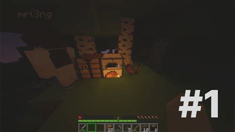 SOBREVIVENDO A PRIMEIRA NOITE NO SURVIVAL MINECRAFT EP 1 YouTube