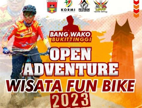 Pemko Bukittinggi Gelar Adventure Wisata Fun Bike 2023 Walikota