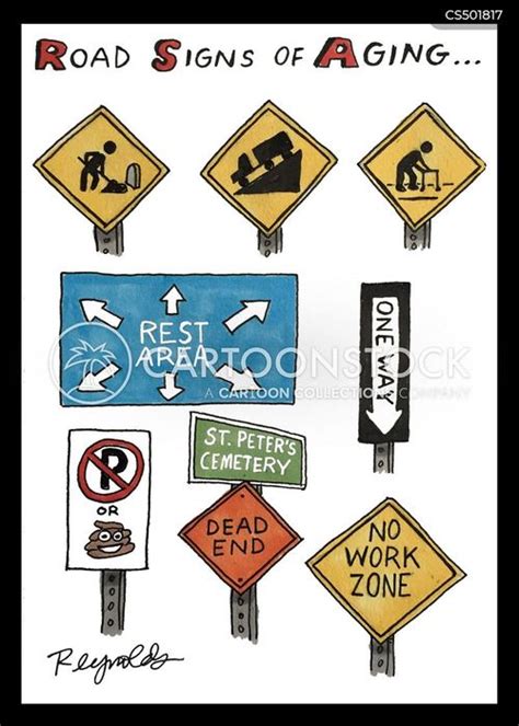 Road Signs Cartoons And Comics Funny Pictures From Cartoonstock