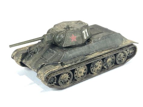 T34/76 Mod. 1943, Zvezda 1:100 von Daniel Stihler