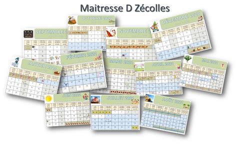 Calendrier Version Maitresse Marilyne Mes Tresses D Z Colles