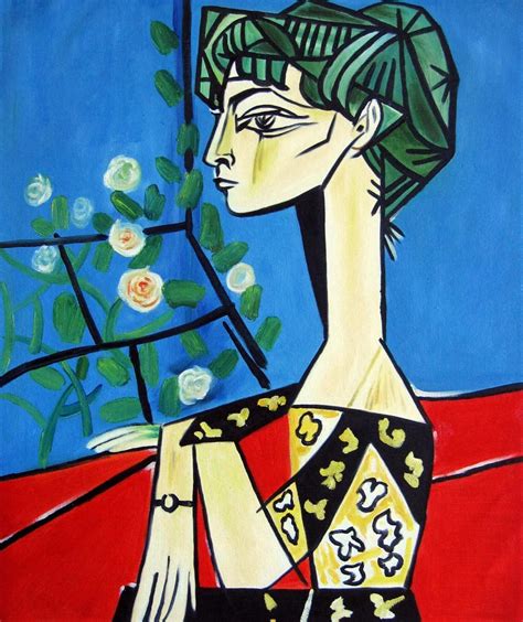 Jacqueline With Flowers Pablo Picasso Pablo Picasso Art