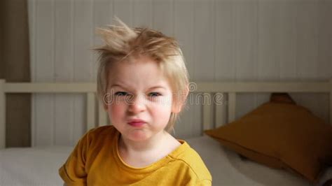 Closeup Kid Making Silly Face Sticking Out Tongue Stock Photo - Image ...