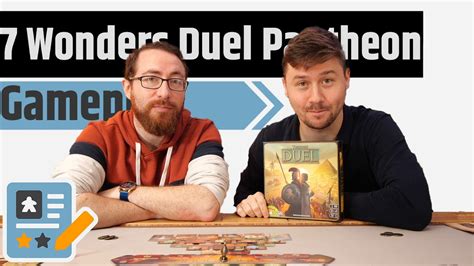 Wonders Duel Gameplay With The Pantheon Expansion Youtube