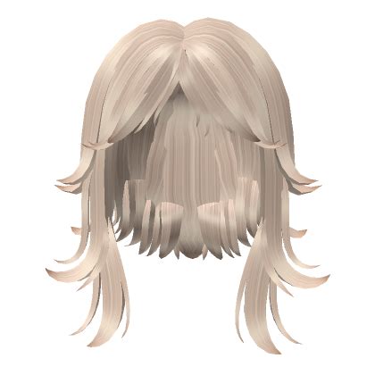 Messy Layered Wolfcut Blonde S Code Price Rblxtrade