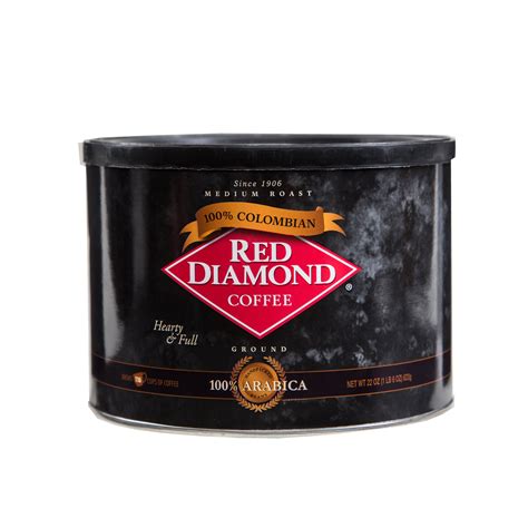 Red Diamond 100% Colombian Ground Coffee 22 oz