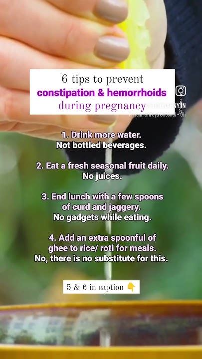 Tips To Prevent Constipation And Hemorrhoids During Pregnancy Youtube