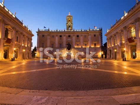 Piazza Del Campidoglio In Rome Stock Photo | Royalty-Free | FreeImages