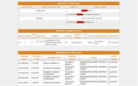 Free New Mexico Probation Search Verify An Offenders Status