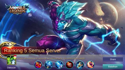 Gord Top Global Build Gord Tersakit Auto Mvp Youtube