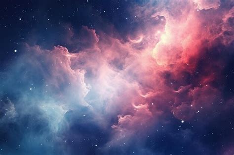 Premium Photo | Mystic Space Nebula Galaxy Background