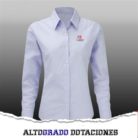 Camisa Oxford Manga Larga Alta Calidad Para Dotaci N X Mayor Cuotas