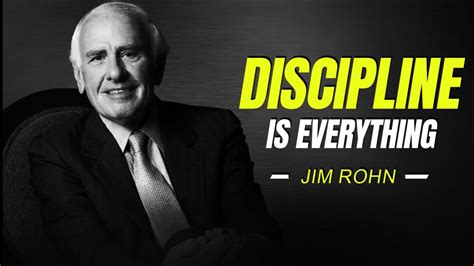 Jim Rohn Discipline Is Everything Best Motivational Speech Video