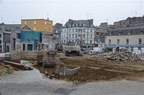 Saint Brieuc Les travaux de démolition des halles se terminent Saint