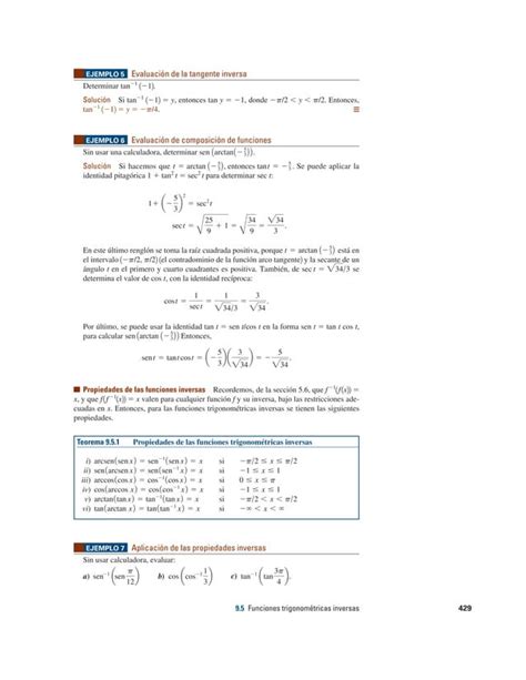 Trigonometr A Del C Rculo Unitario Autor Cimat Pdf