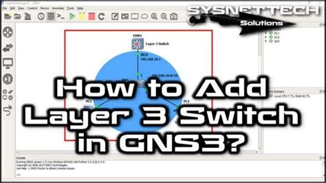 How To Simulate Layer Switch In Gns Cisco Switching Artofit