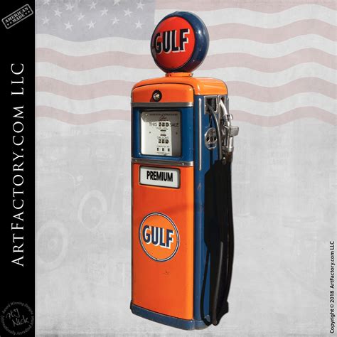 Vintage Gulf Gas Pump For Sale Atelier Yuwa Ciao Jp