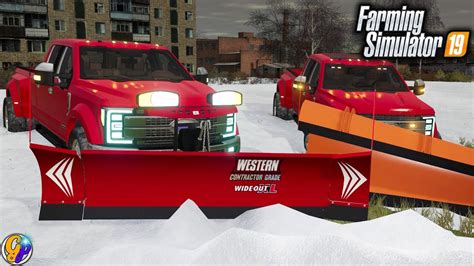 FS19 SNOW STORM 5 000 SNOW PLOW FARMING SIMULATOR 19 YouTube