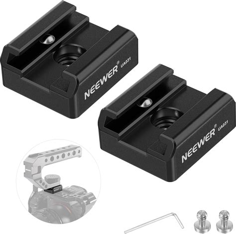 Amazon Flash Hot Shoe Mount Adapter To Thread Hole With Male To Male