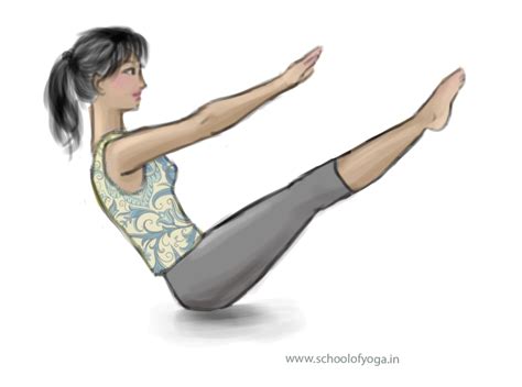 Naukasana Boat Pose School Of Yoga