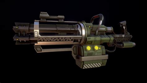 Laser Gatling - 3D model by Teliri [69a014b] - Sketchfab