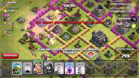 Truppa Attacco W Goblin Clash Of Clans Ita Youtube