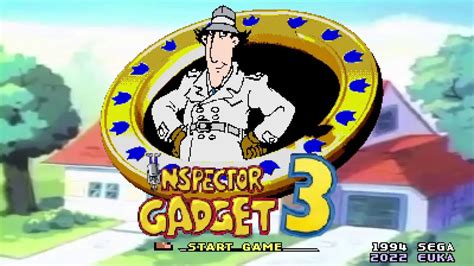 Inspector Gadget A I R Sonic A I R Mod Full Longplay Youtube