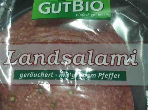 Fotos Und Bilder Von Wurst Und Fleischwaren Landsalami Ger Uchert Mit