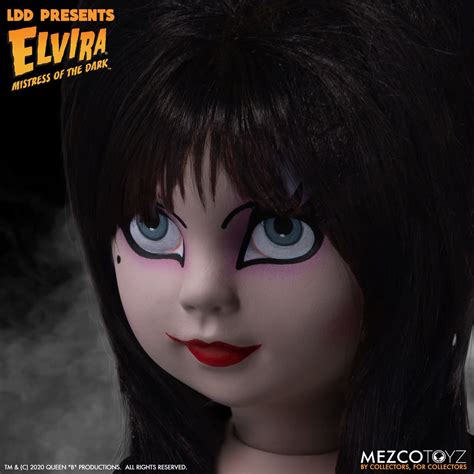 Elvira Mistress Of The Dark Joins Mezco Toyz Living Dead Doll