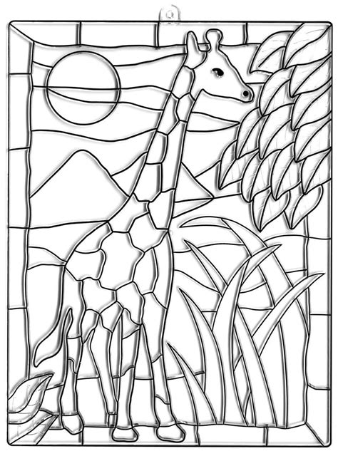 Mosaic Coloring Pages Mosaic Art Projects