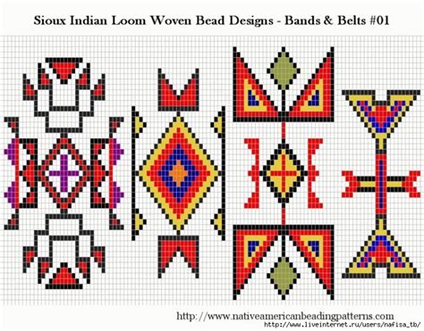 1000 Images About NATIVE AMERICAN SEEDBEAD PATTERNS On Pinterest