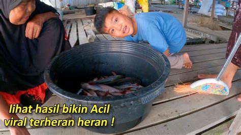 Aksi Umpan Pelet Sakti Bikin Terasa Mancing Di Kolam Youtube