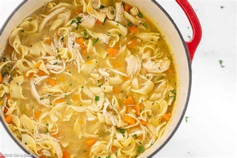 Panera Bread Chicken Noodle Soup Easy Copycat Panera Soup Recipe